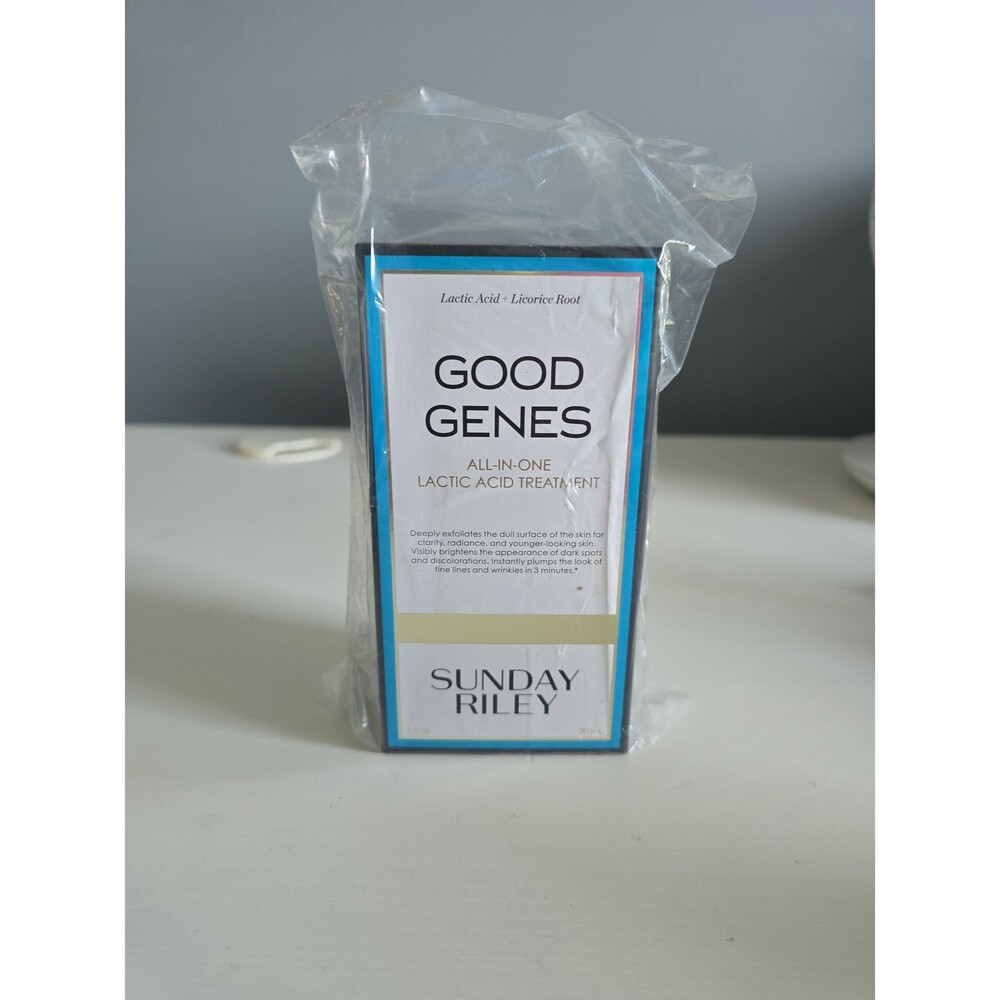 Sunday Riley Good Genes All-in-One Lactic Acid Treatment 1 oz NIB MSRP $85